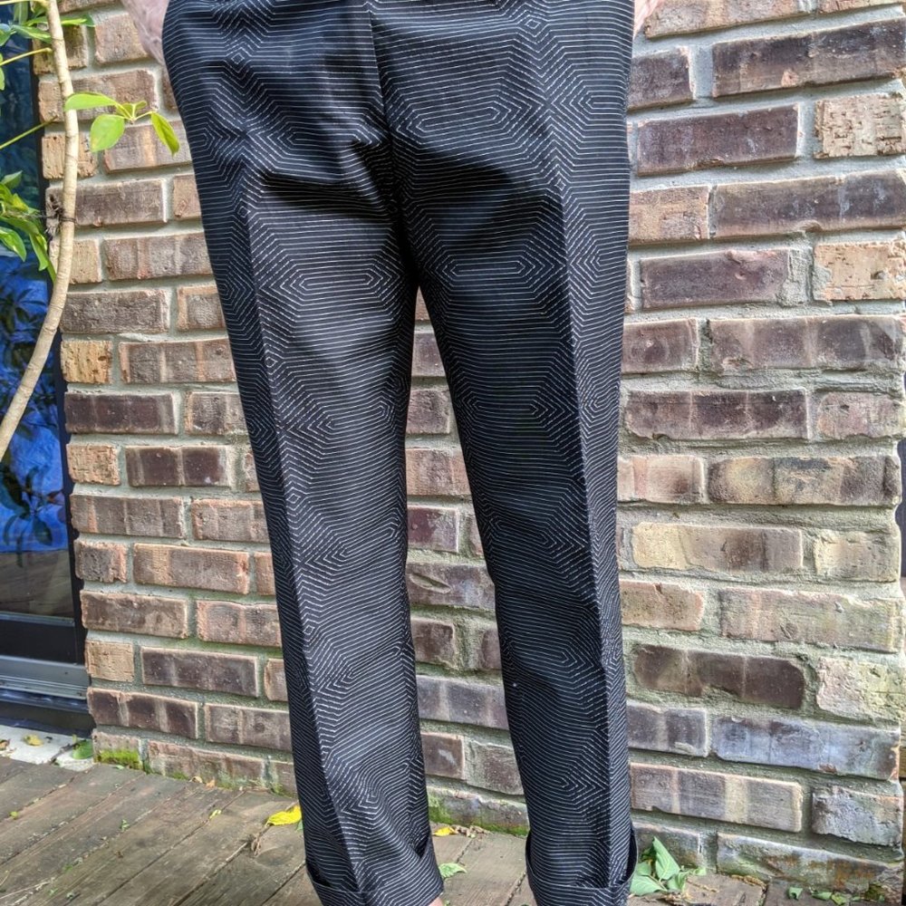 Dries van Noten  black strait pants size 38